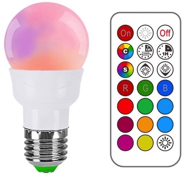 remote controlled light bulb