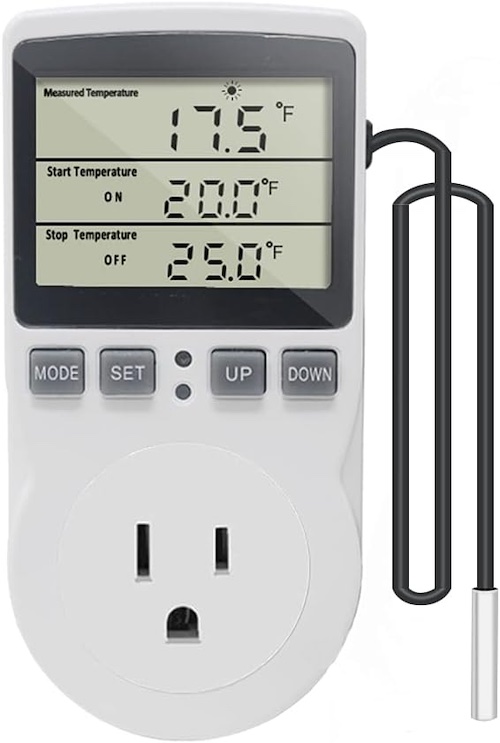 temperature controlled outlet