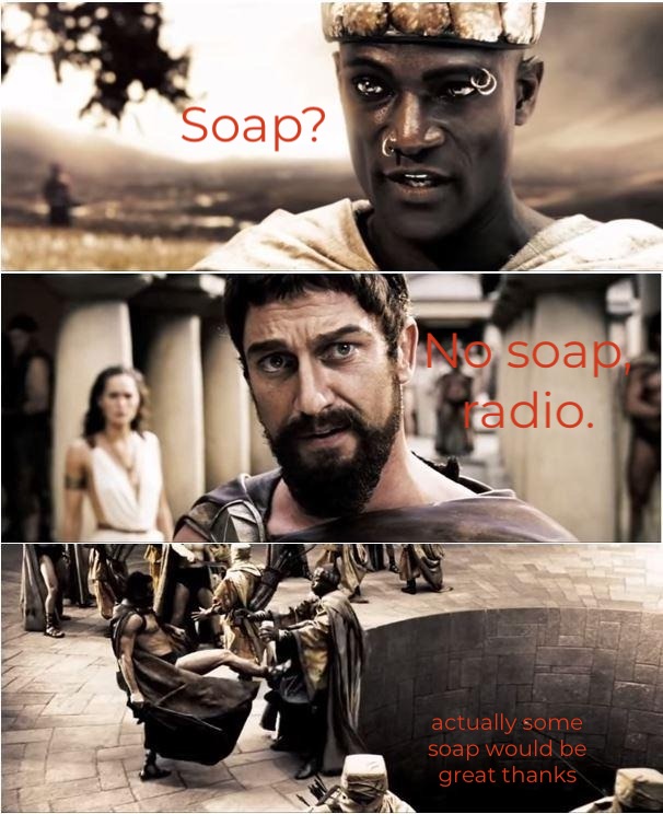 sparta no soap radio